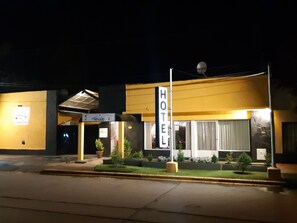 Front of property - evening/night