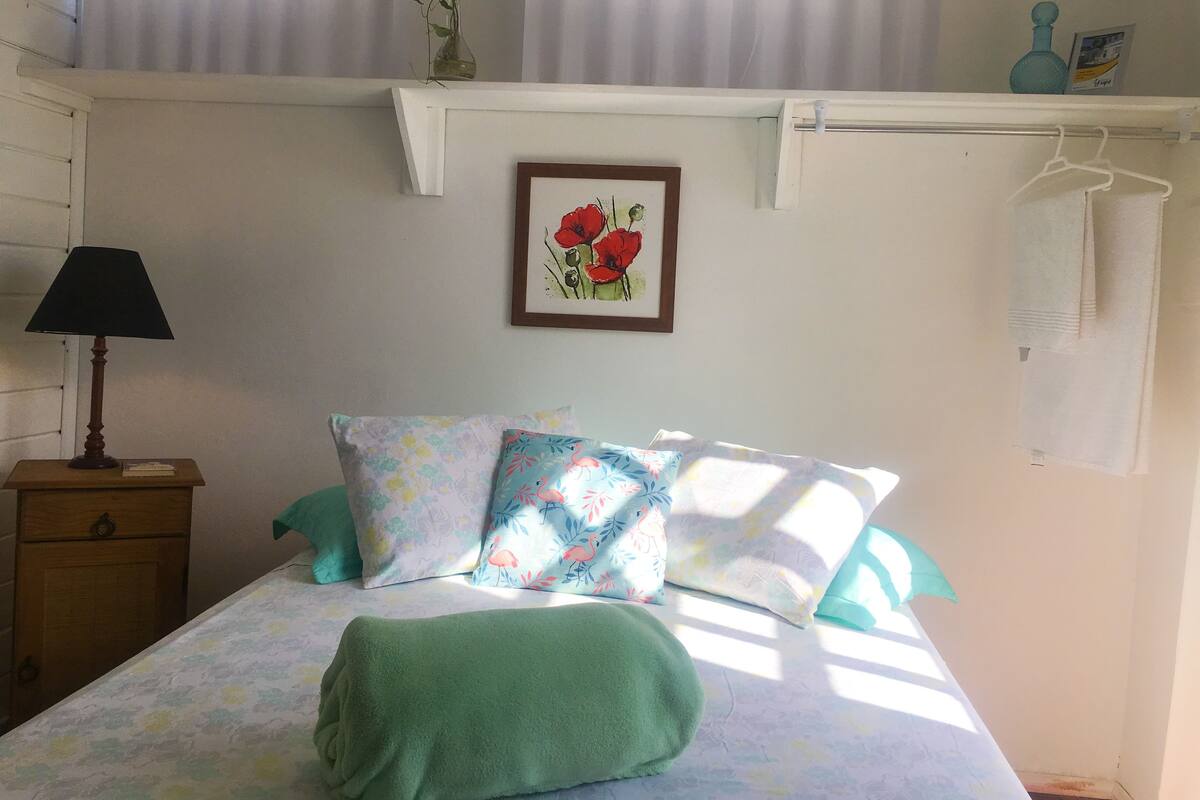 Hypo-allergenic bedding, pillowtop beds, blackout drapes