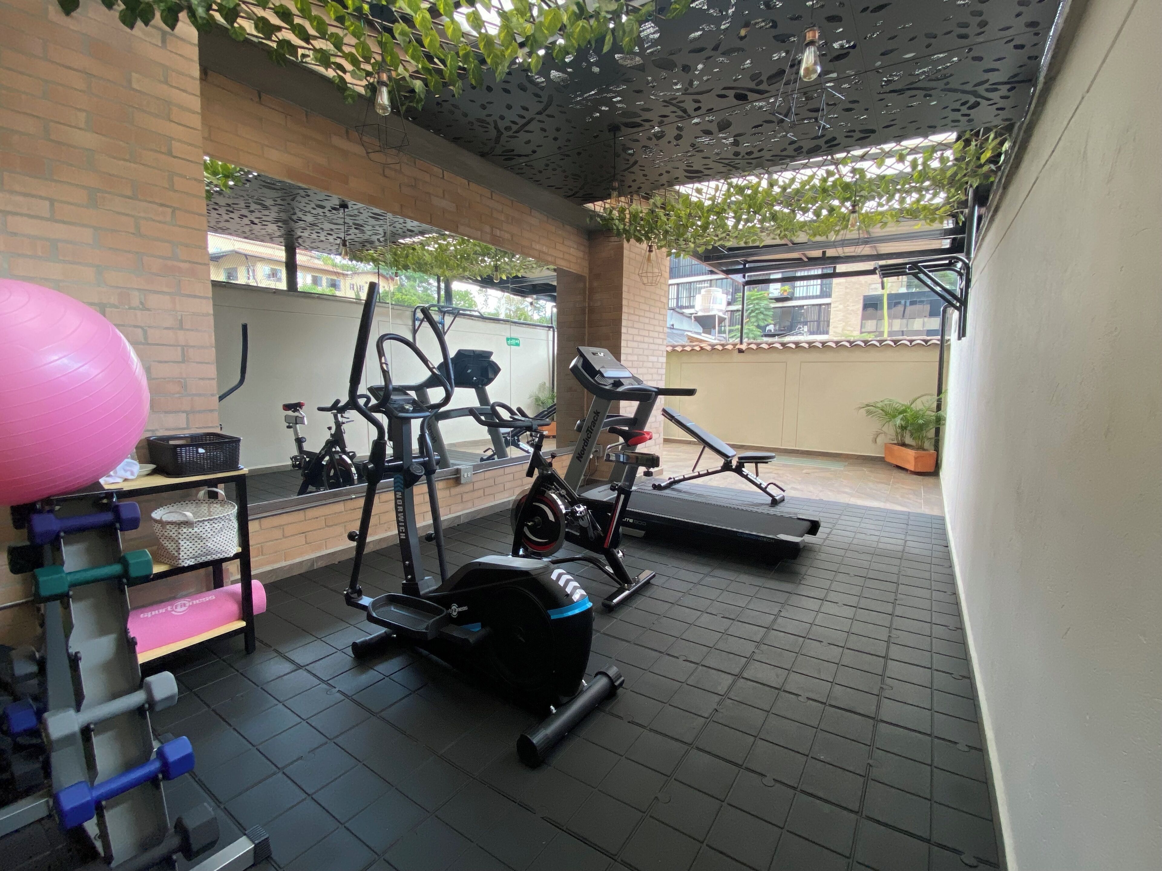 fitness studio