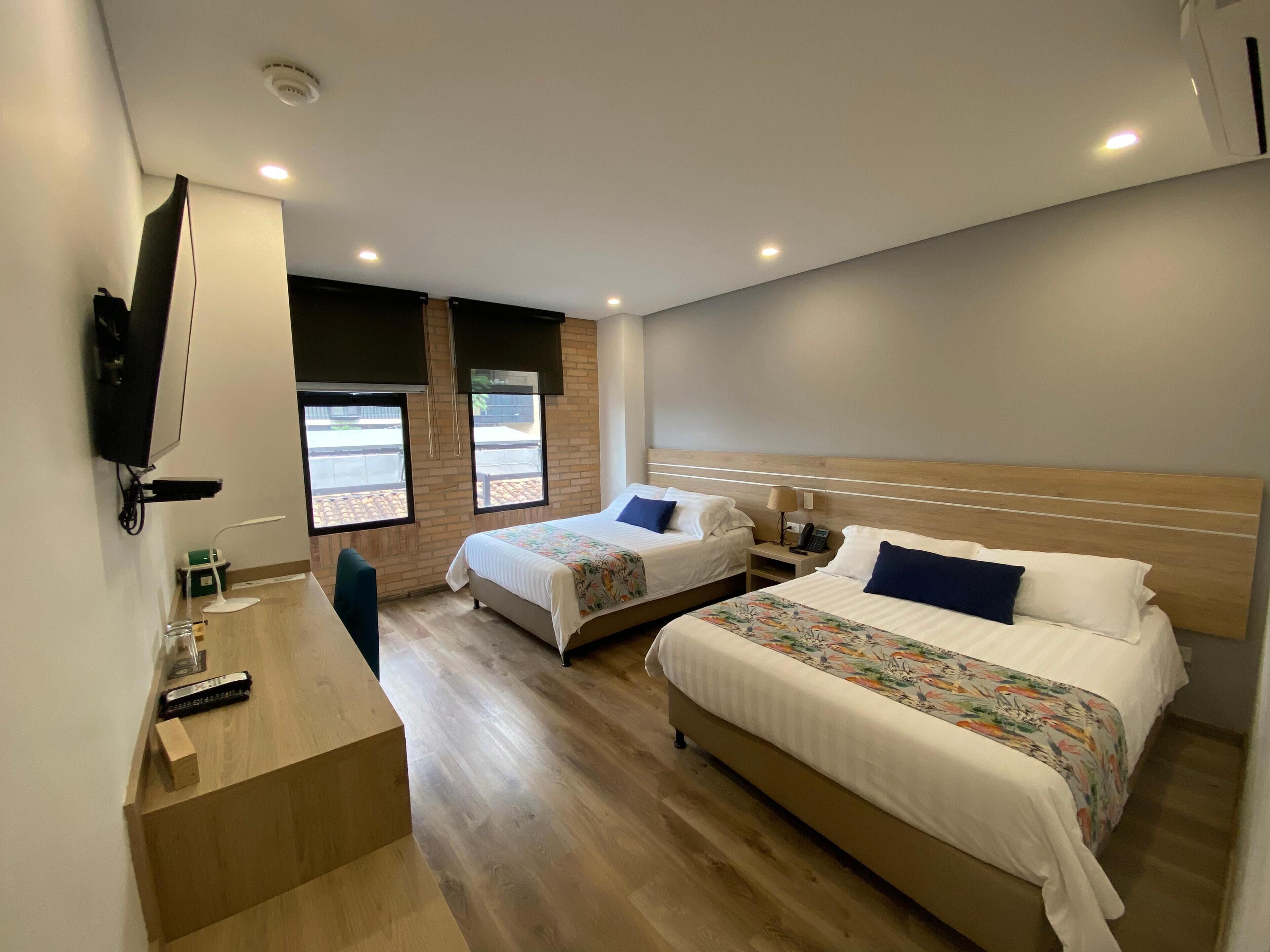 Premium bedding, down comforters, minibar, in-room safe