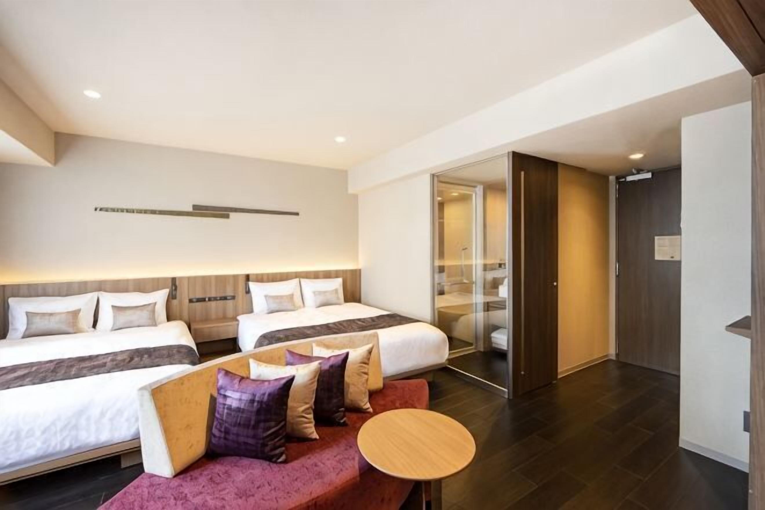 Blackout curtains, free WiFi, bed sheets, wheelchair access