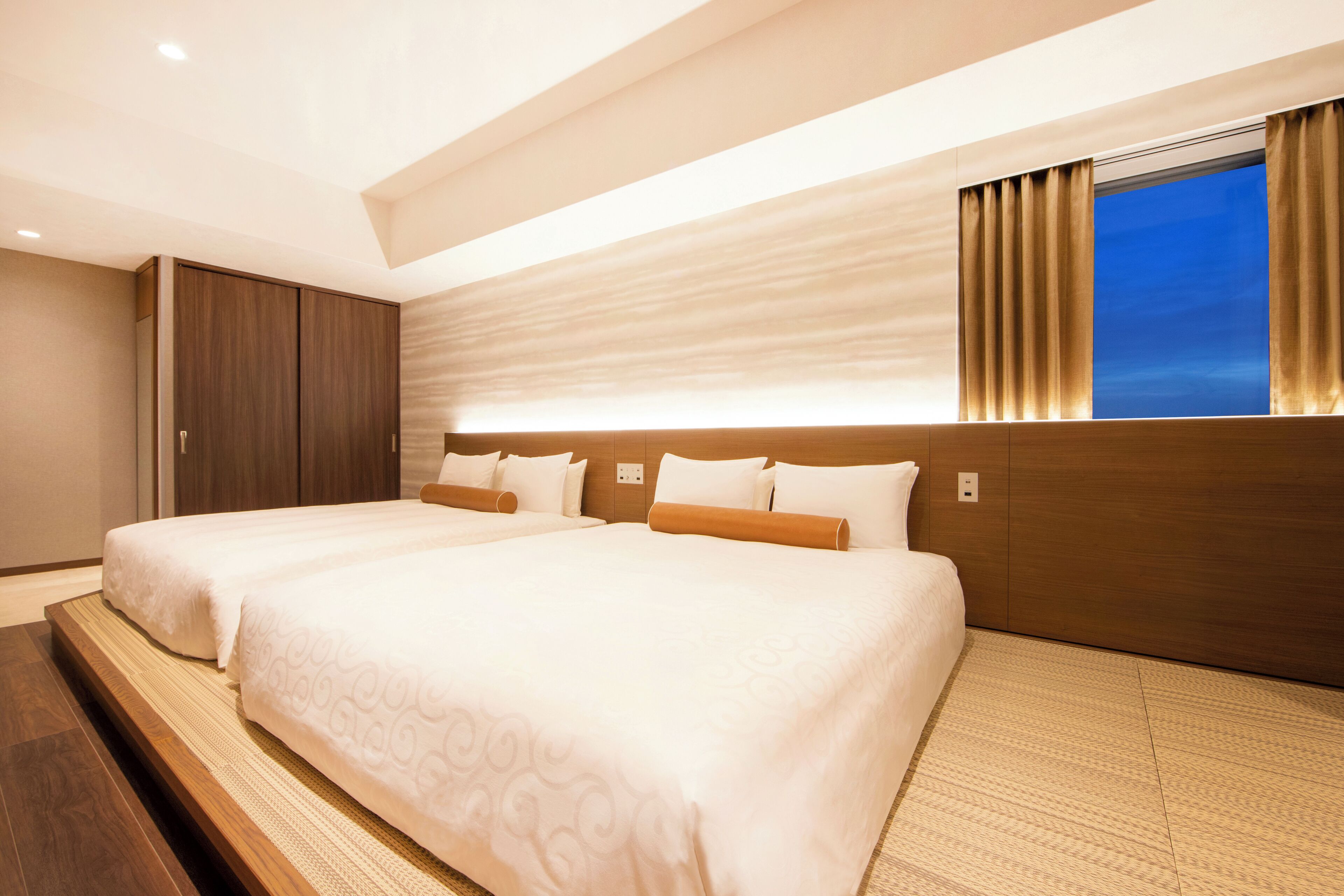 客房, 非吸煙房 (High Floor, Royal Grande) | 遮光窗簾/窗簾、免費 Wi-Fi、床單