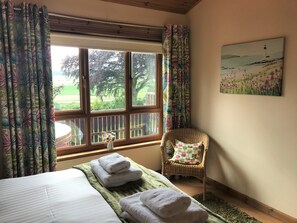 Cabin, Multiple Beds | Interior - Douglas Fir Lodge With Hot Tub Near Cupar, Fife (Cupar)