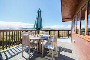 Cabin, Multiple Beds | Balcony - Barn Lodge With Hot Tub Near Cupar, Fife (Cupar)
