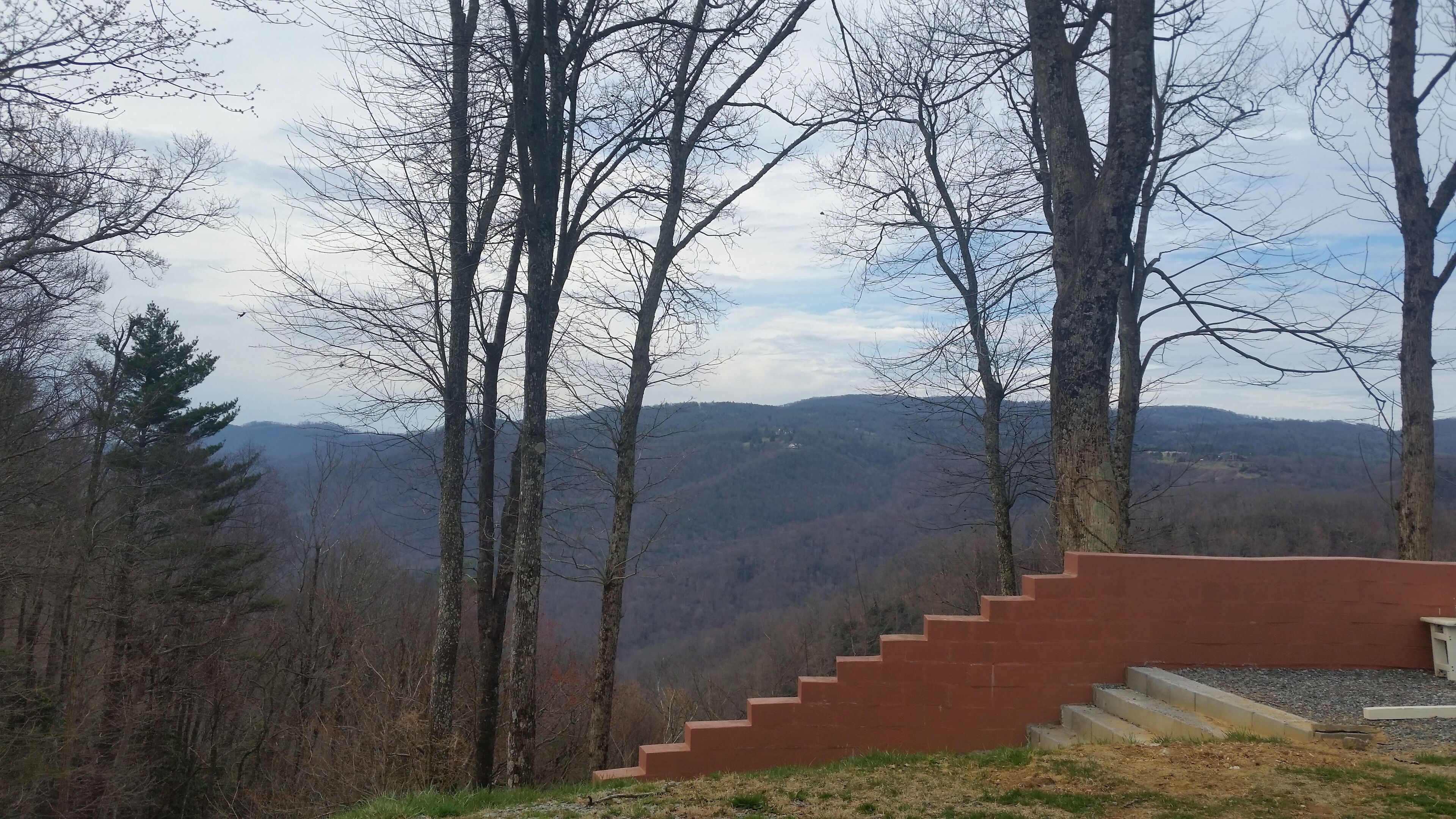 A mountain sanctuary close to town with a beautiful view.
