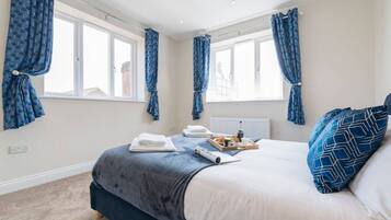 2 bedrooms, iron/ironing board, travel crib, WiFi