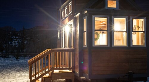 "Try on" Tiny Home Living at Tiny Timbers Resort.
