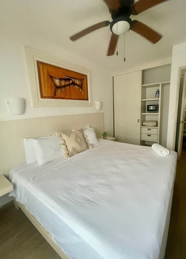 1 chambre, fer et planche à repasser, accès au Wi-Fi (inclus)