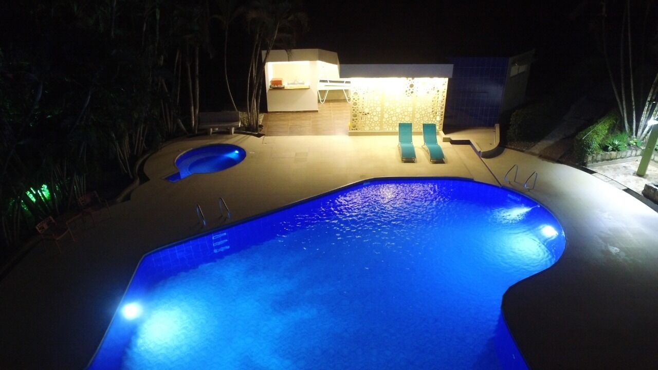 Alberca al aire libre 