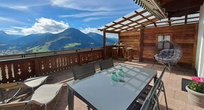 经典公寓, 2 间卧室, 露台, 山景 (Hohe Salve) | 外观