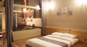 Kamar Double, Bebas Asap Rokok, pemandangan samudra (Nature) | Wi-Fi gratis
