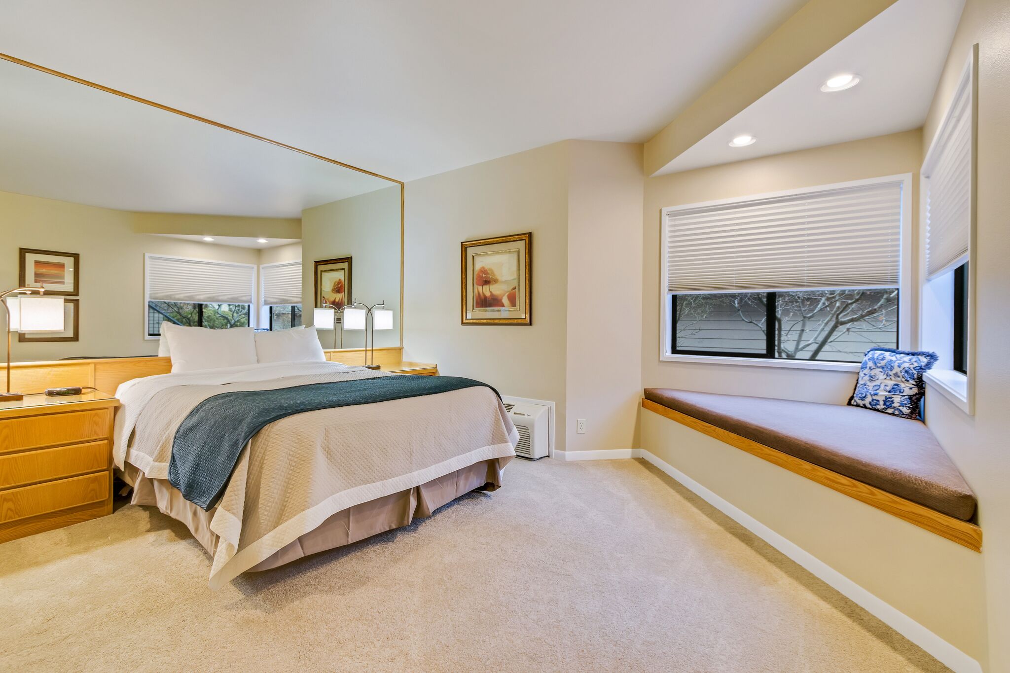 Private, hotel style suite in Bend with access to fitness center.