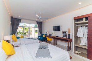 Egyptian cotton sheets, premium bedding, minibar, in-room safe - Molito Blanc Postel (Siem Reap)
