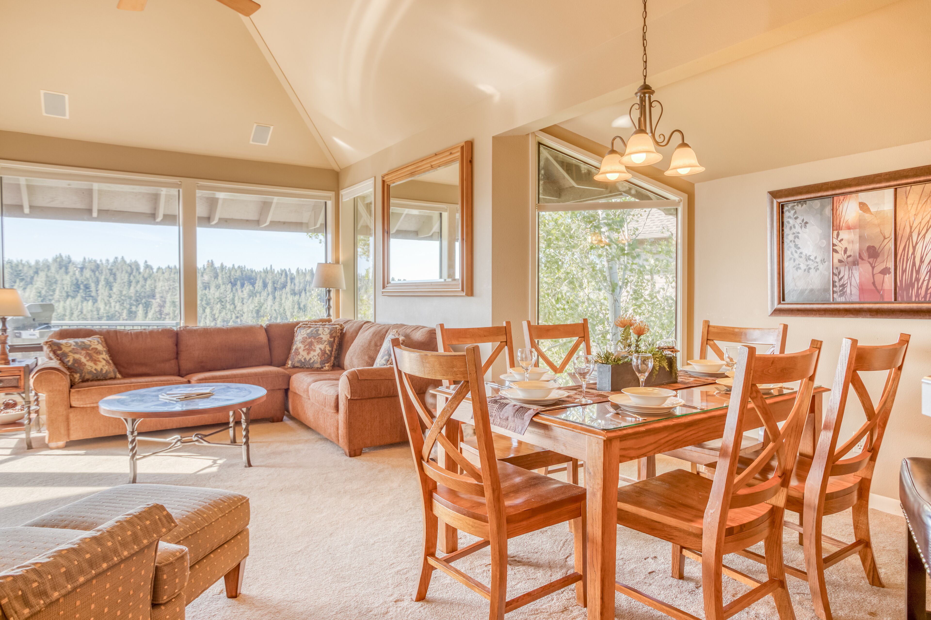 Enjoy Deschutes River Views from Beautiful 2-Bedroom Mt. Bachelor Village Condo!