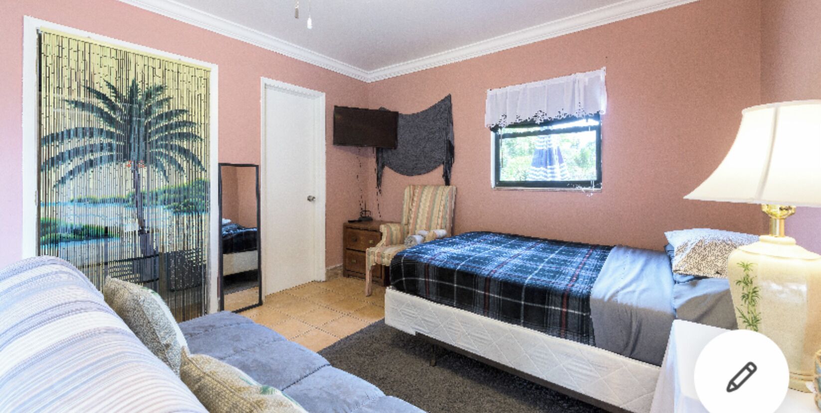 1 室のベッドルーム、アイロン / アイロン台、WiFi、ベッドシーツ