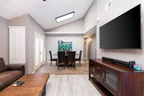Smart TV, DVD player, table tennis