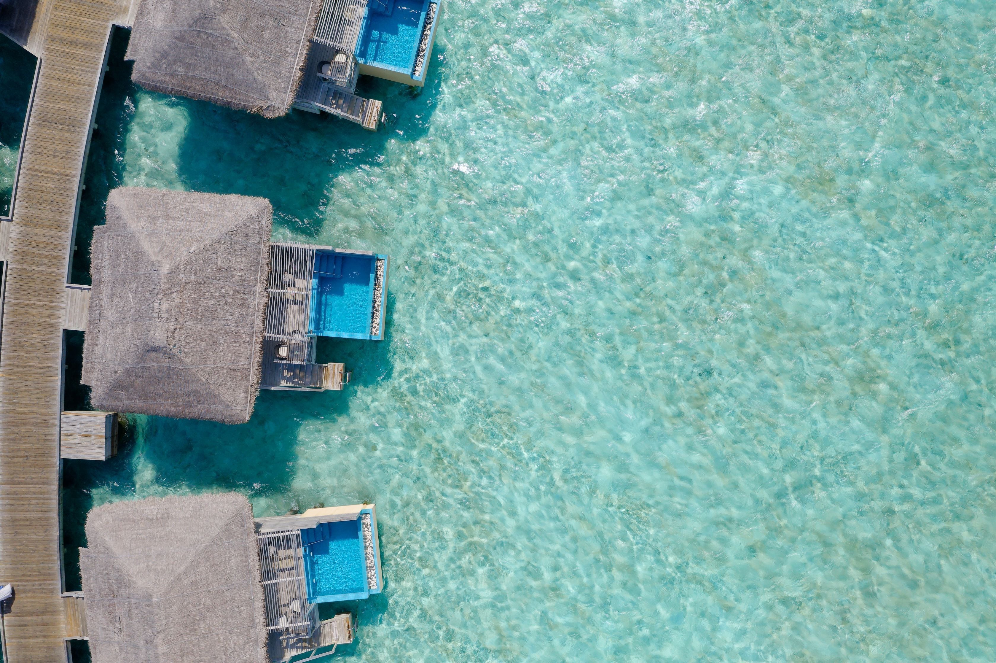 Lagoon Suite with Private Pool | Pillowtop beds, in-room safe, soundproofing, iron/ironing board