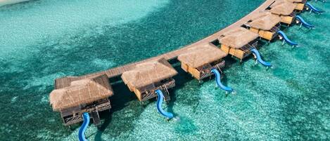 Aqua Suite with Slide | Pillowtop beds, in-room safe, soundproofing, iron/ironing board