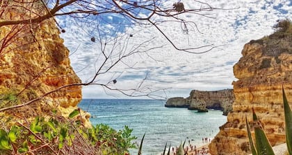 SWEET ALBUFEIRA apartment 4 people, swimming pool, sea view