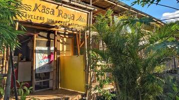 Overnatningsstedets facade