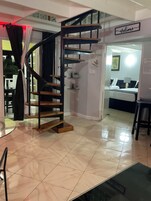 Comfort Condo, 2 Bedrooms, Ocean View | Living area | Flat-screen TV