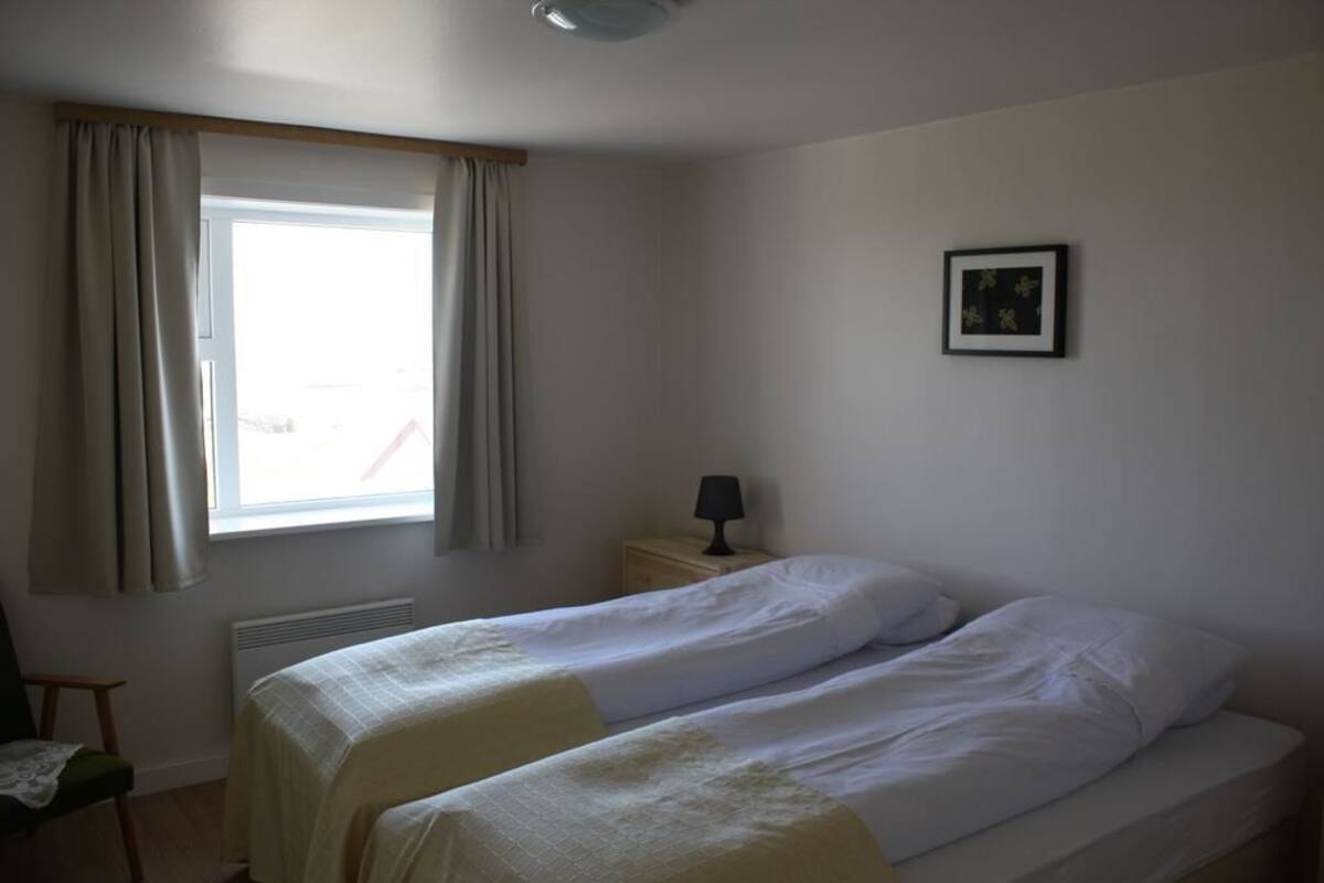 Chambre Double ou avec lits jumeaux, salle de bains commune