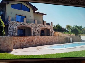 Fassade der Unterkunft