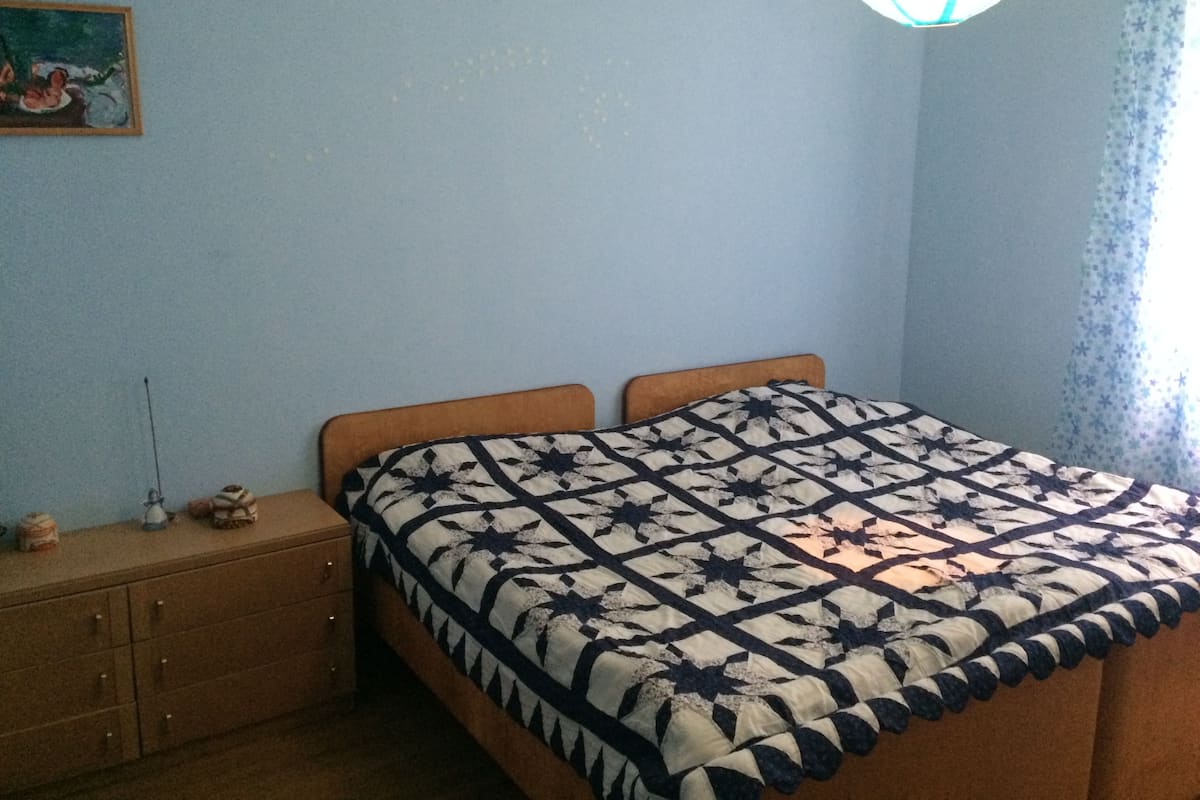 Standard Quadruple Room, Multiple Beds, Garden View | Desk, laptop workspace, blackout drapes, iron/ironing board (on request)