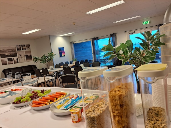 Petit déjeuner buffet compris tous les jours