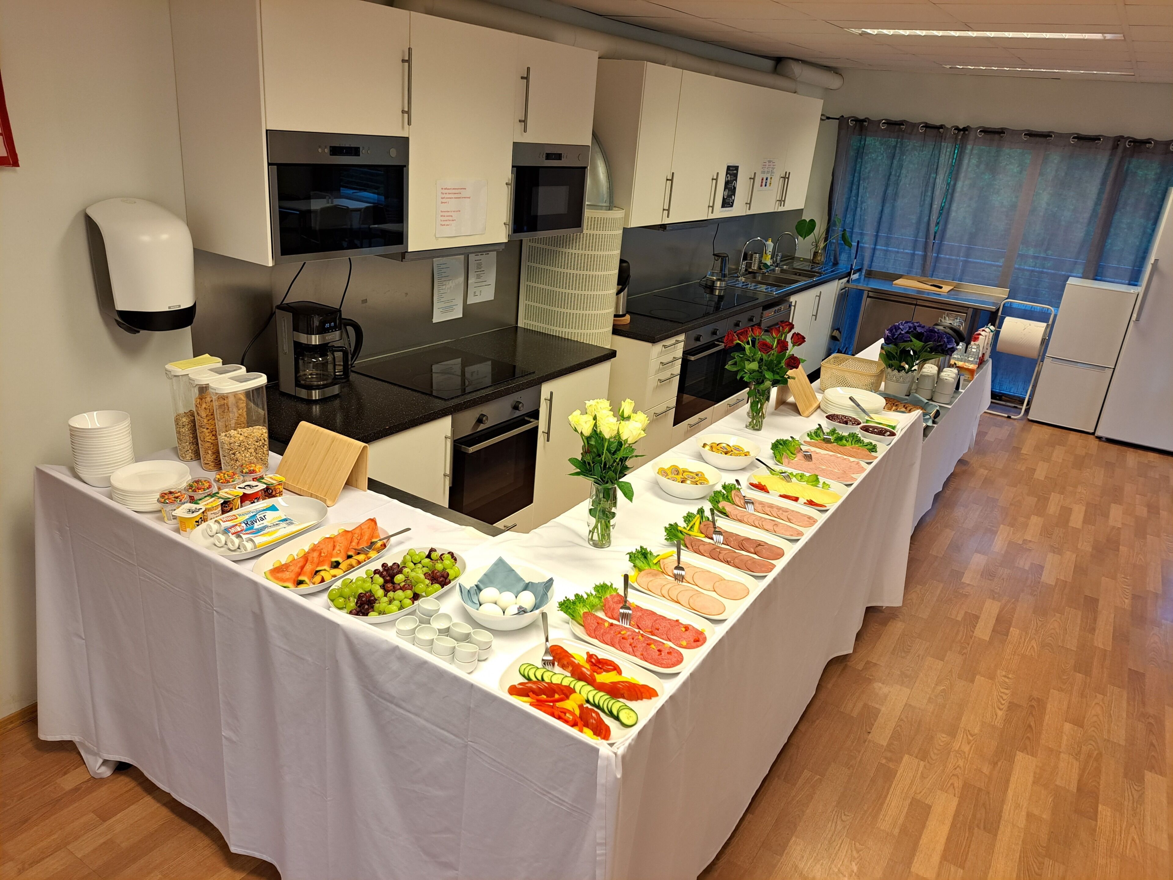 Gratis morgenmadsbuffet hver dag