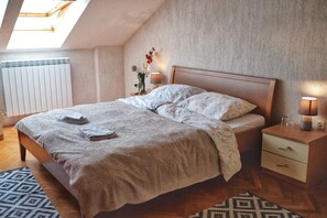 Apartment (2+1) | Bügeleisen/Bügelbrett, kostenloses WLAN, Bettwäsche