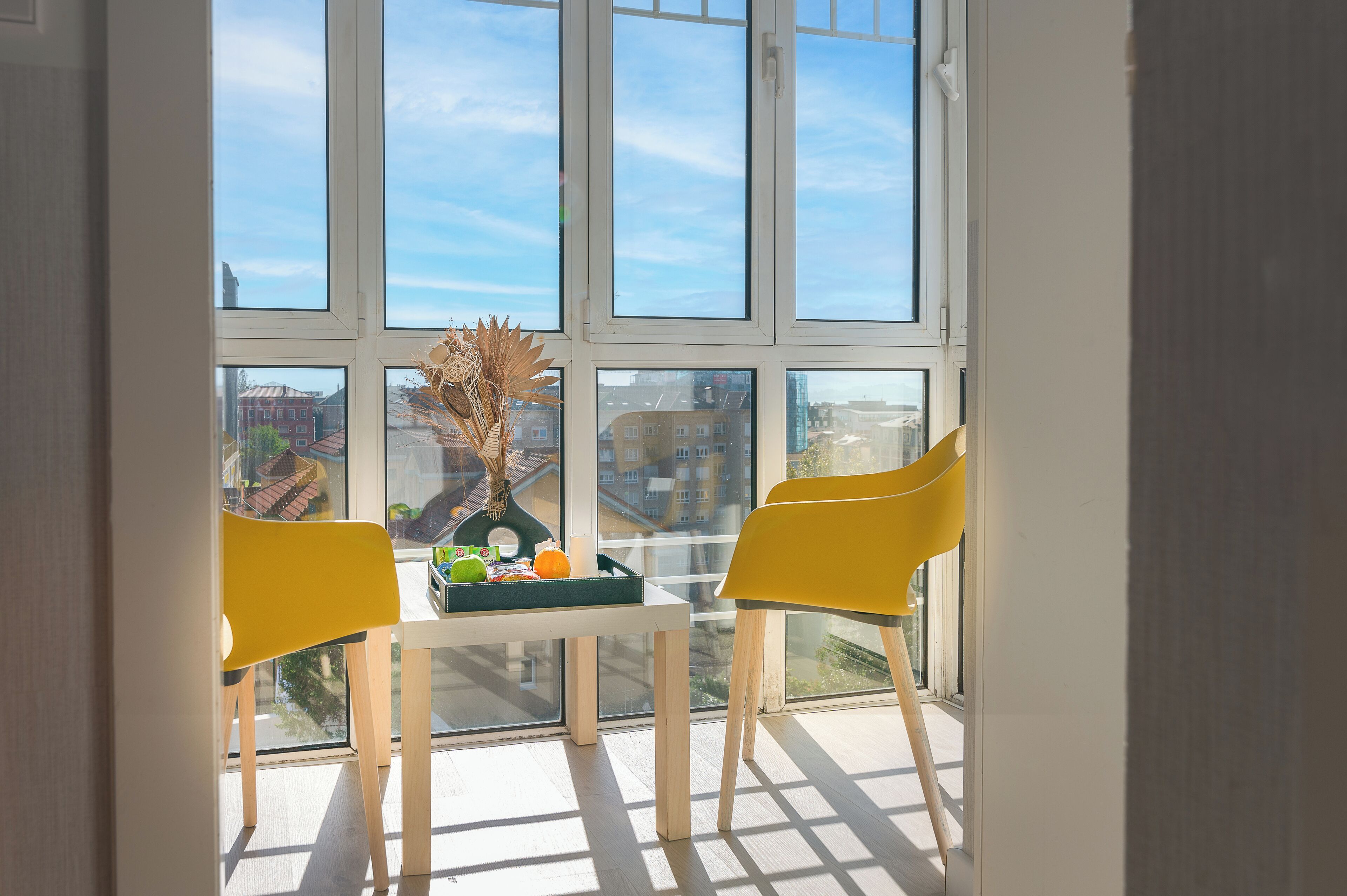 Blackout curtains, soundproofing, free WiFi, bed sheets