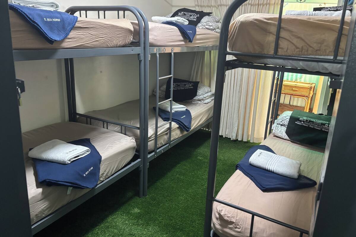 Standard Shared Dormitory | Laptop workspace, blackout curtains, iron/ironing board, free WiFi