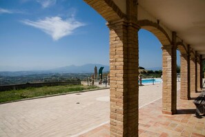 Terrace/patio - Agriturismo Aqua Viva (Acquaviva Picena)