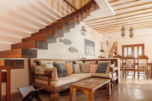 Apartamento superluxo (Ocean Penthouse) | Área de estar