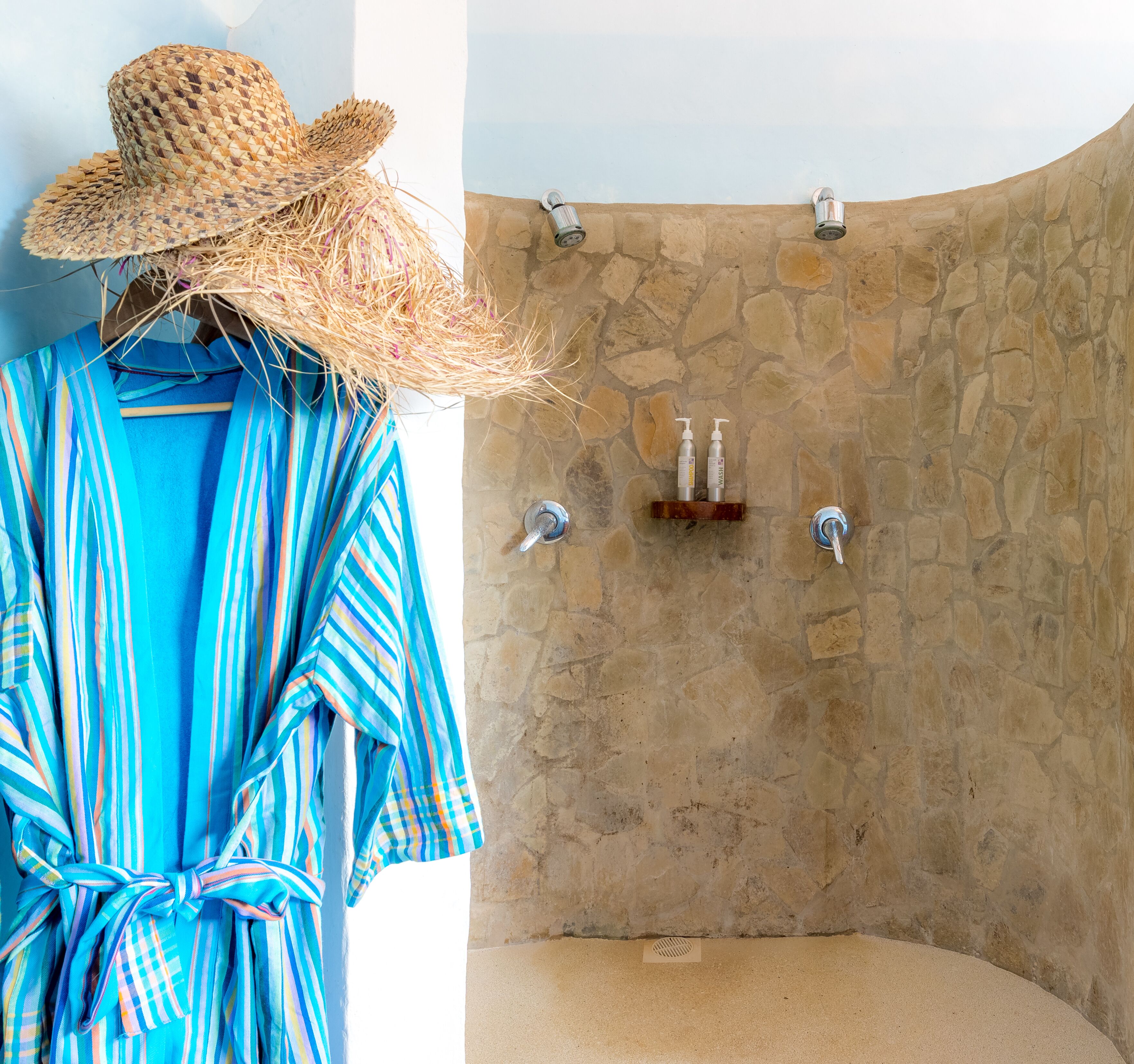 luxury apartment (ocean penthouse) | bathroom | shower, free toiletries, towels