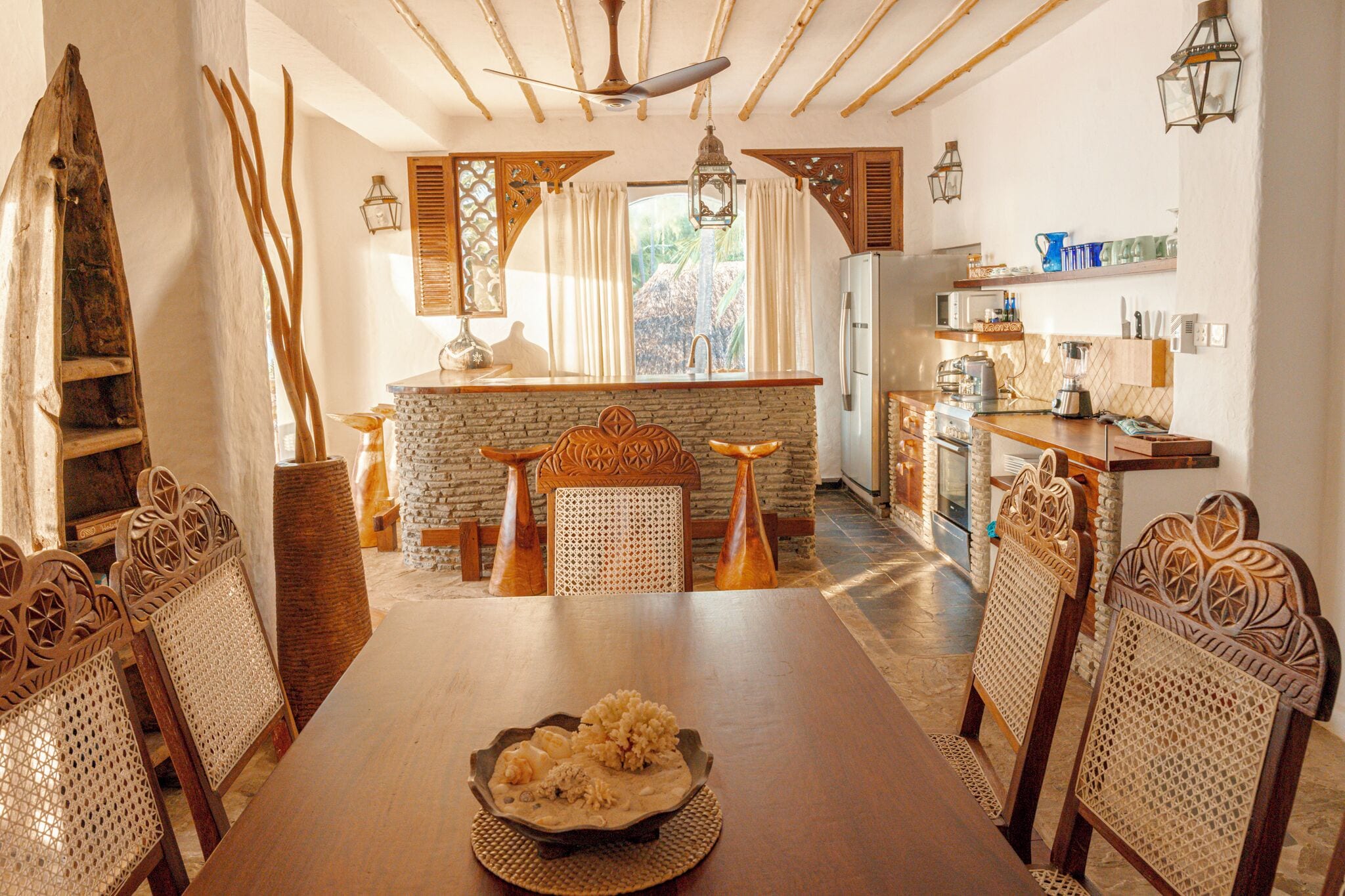 luxury apartment (ocean penthouse) | private kitchen | high chair