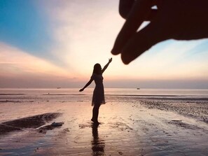 Plage à proximité, massage sur la plage