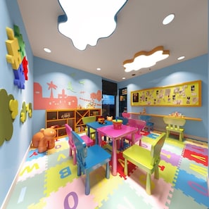 Zona de jocs infantil: coberta