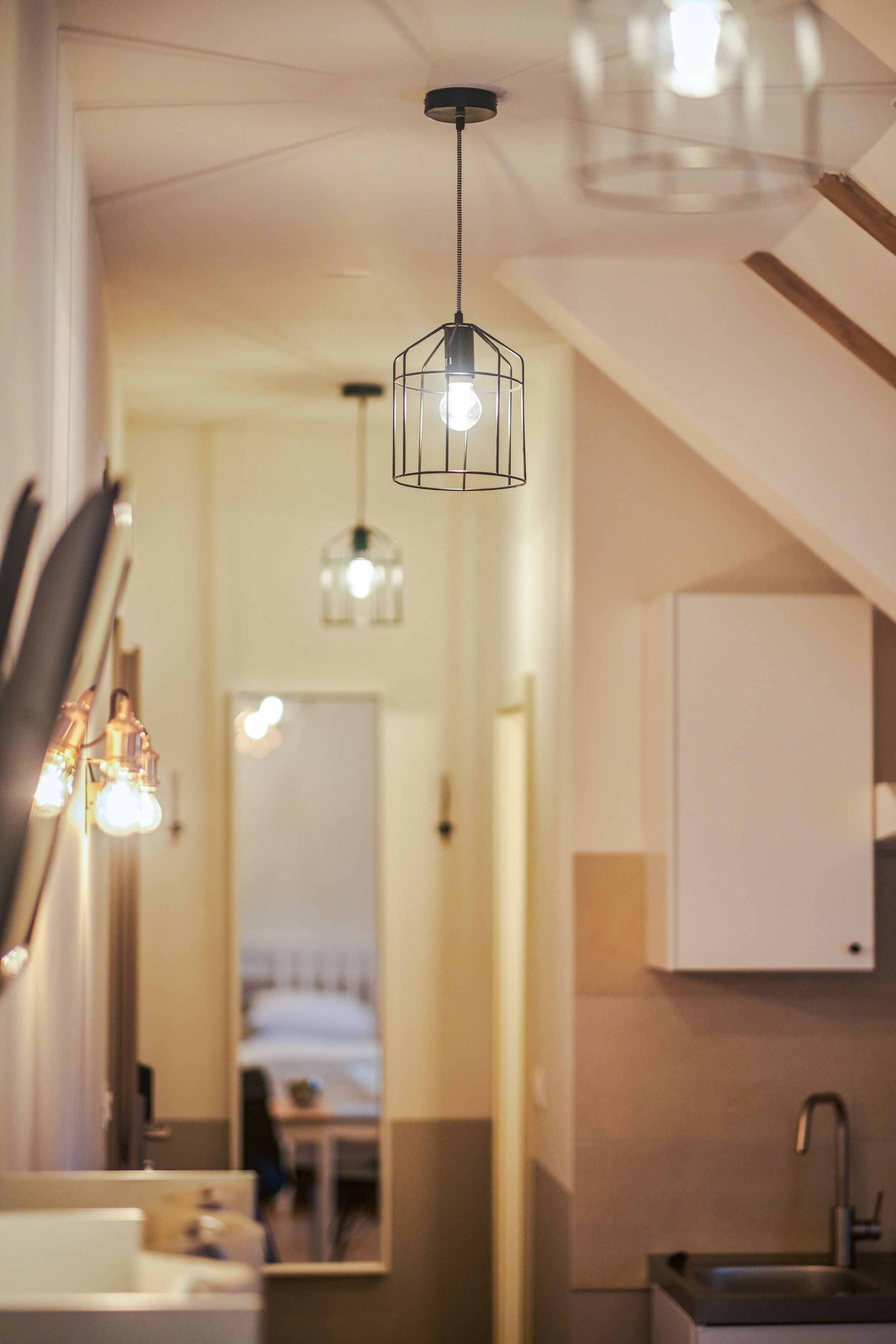 Íbúð - 1 svefnherbergi | Öryggishólf í herbergi, sérhannaðar innréttingar, sérvalin húsgögn