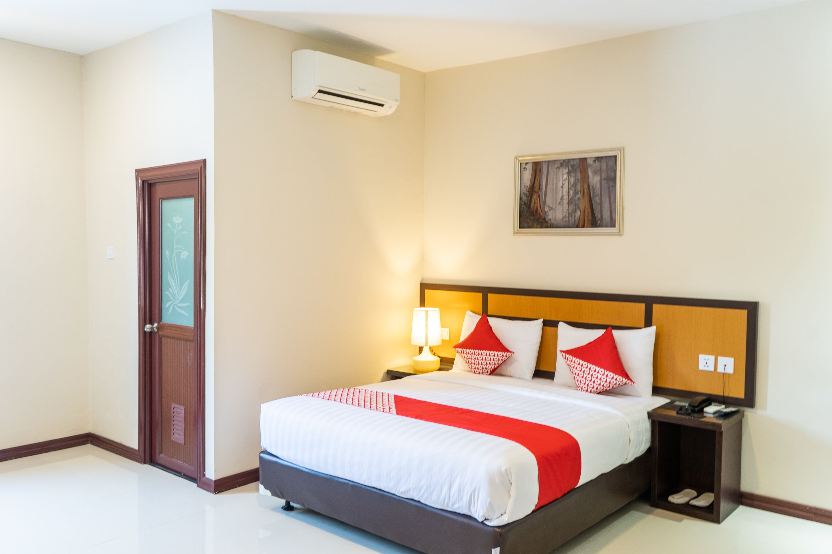 华丽双人房, 1 张双人床 | 办公桌、免费 WiFi、床单、轮椅无障碍