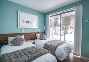 Apartemen Mewah, Bebas Asap Rokok, pemandangan gunung (3) | Brankas dan didekorasi berbeda-beda