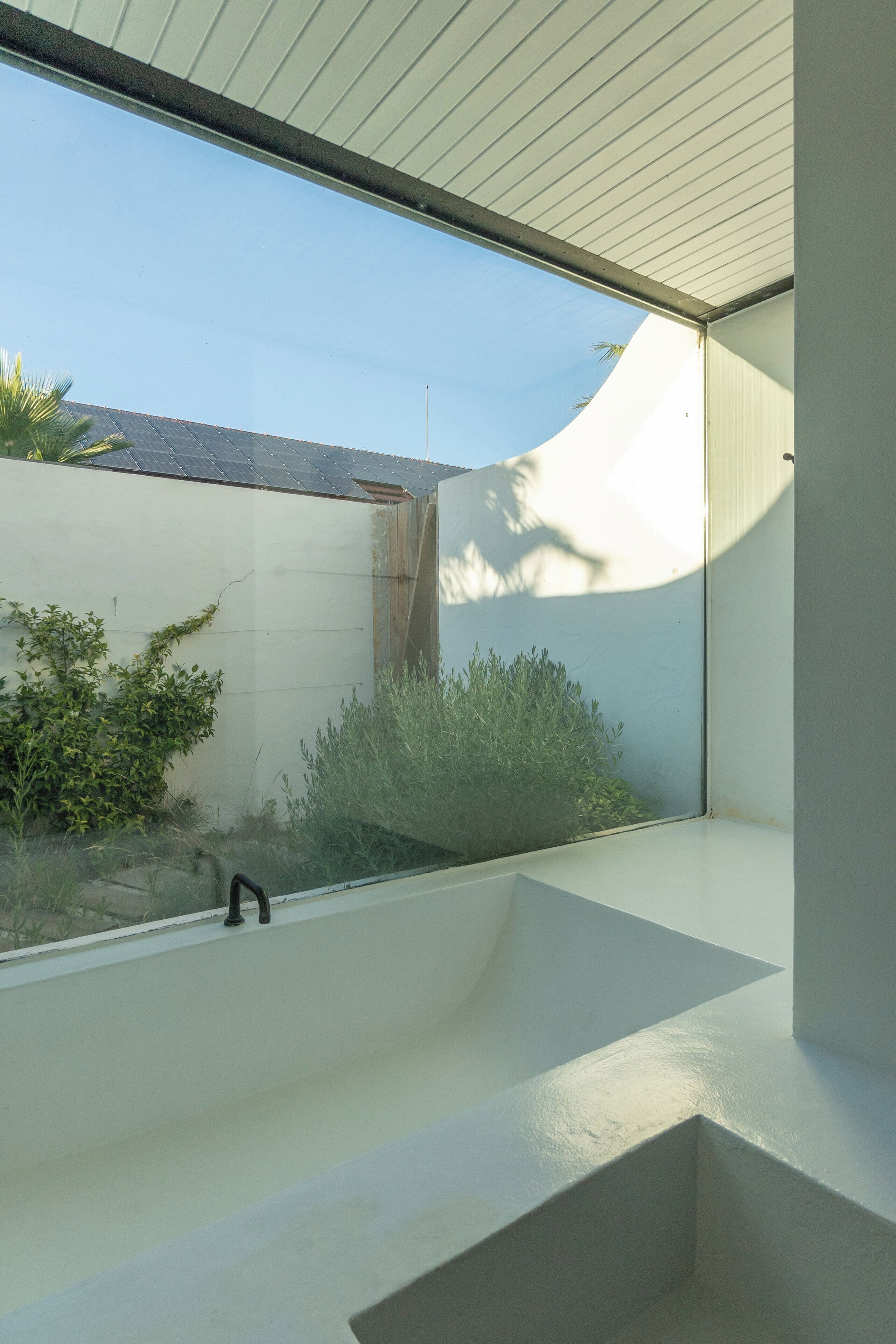 separate bathtub and shower, designer toiletries, hair dryer, bathrobes