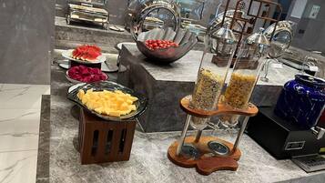 Dagelijks ontbijtbuffet (CNY 49 per persoon)