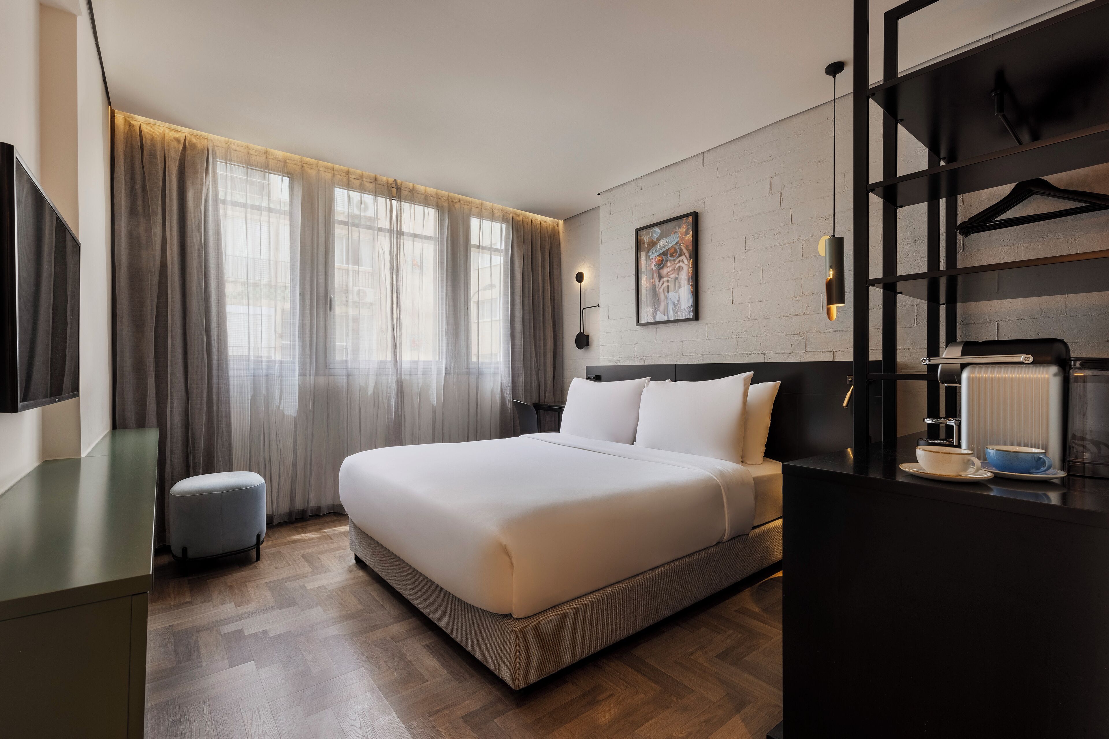 Deluxe-rum | 1 sovrum, skrivbord, gratis wi-fi och sängkläder