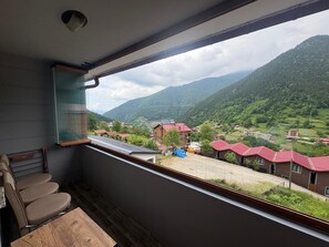 Family Apartment, 1 Bedroom, Balcony, Lake View | Balcony