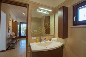 Shower, rainfall showerhead, hair dryer, bidet