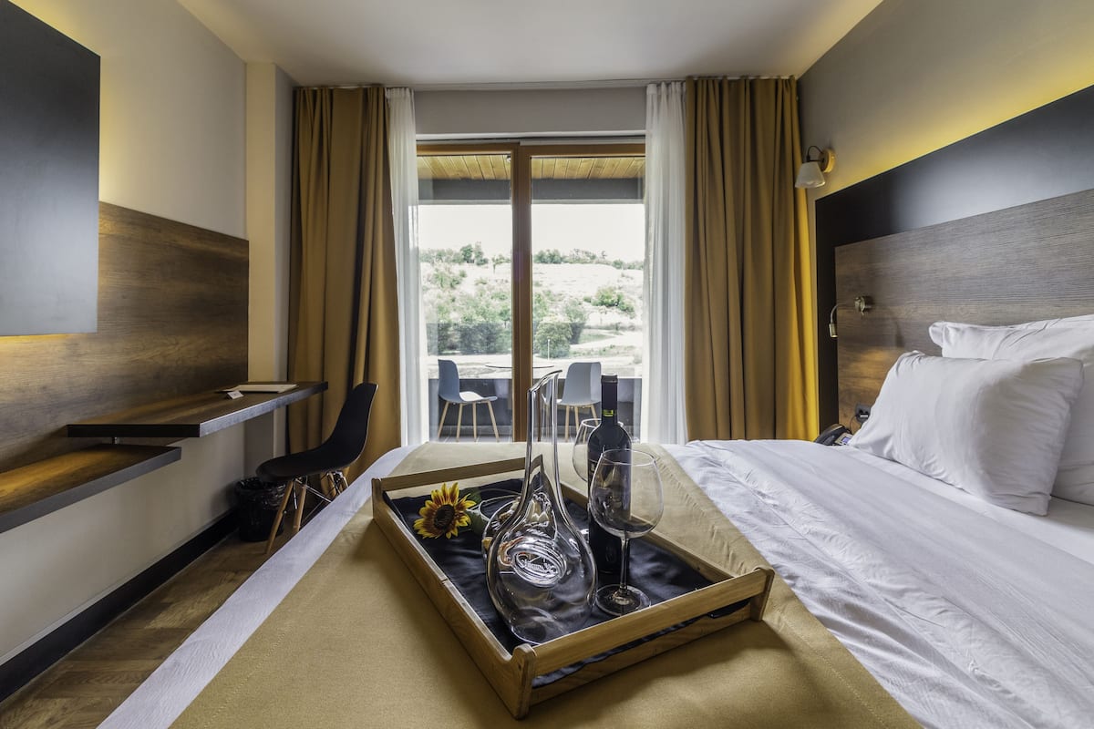 1 slaapkamer, hypoallergeen beddengoed, een kluis op de kamer