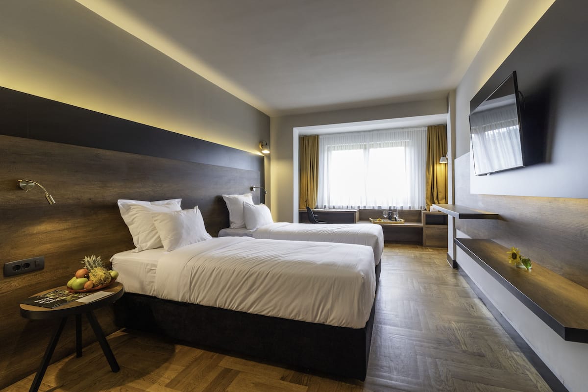 Standard Room with River view | 1 slaapkamer, hypoallergeen beddengoed, een kluis op de kamer