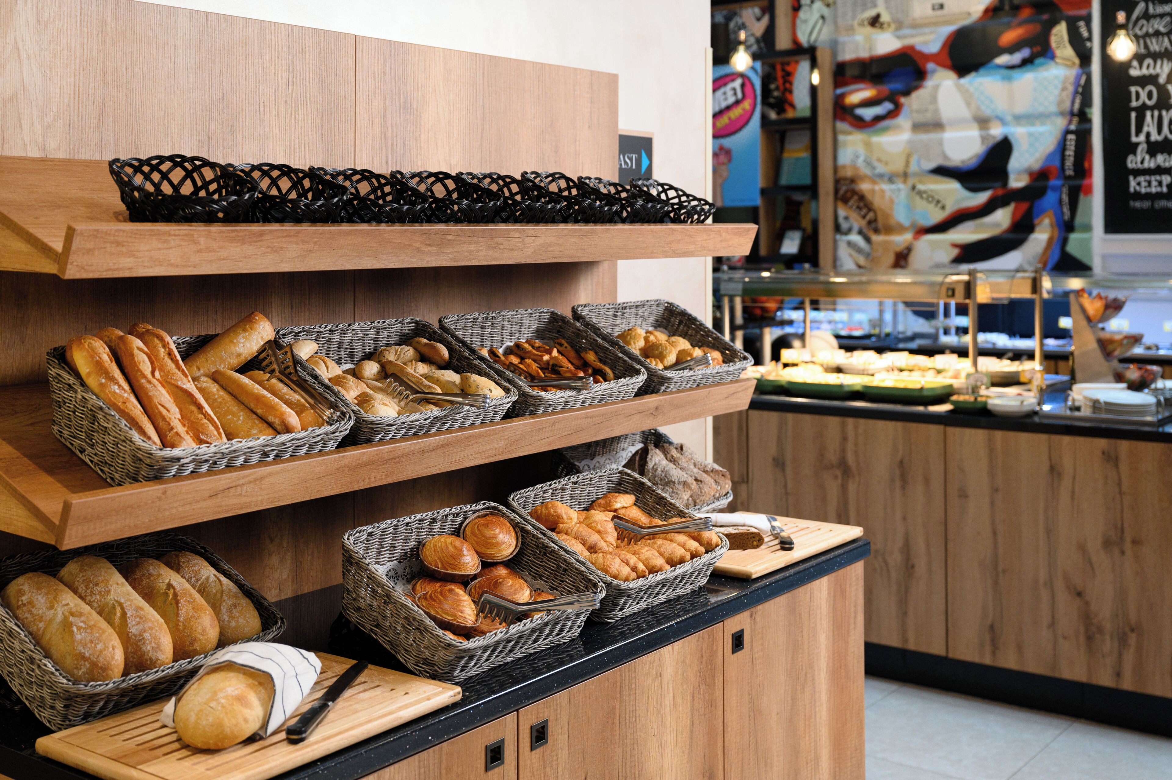 daily buffet breakfast (eur 15 per person)